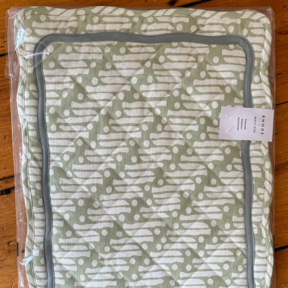 RHODE X West Elm Batik Cotton Placemats